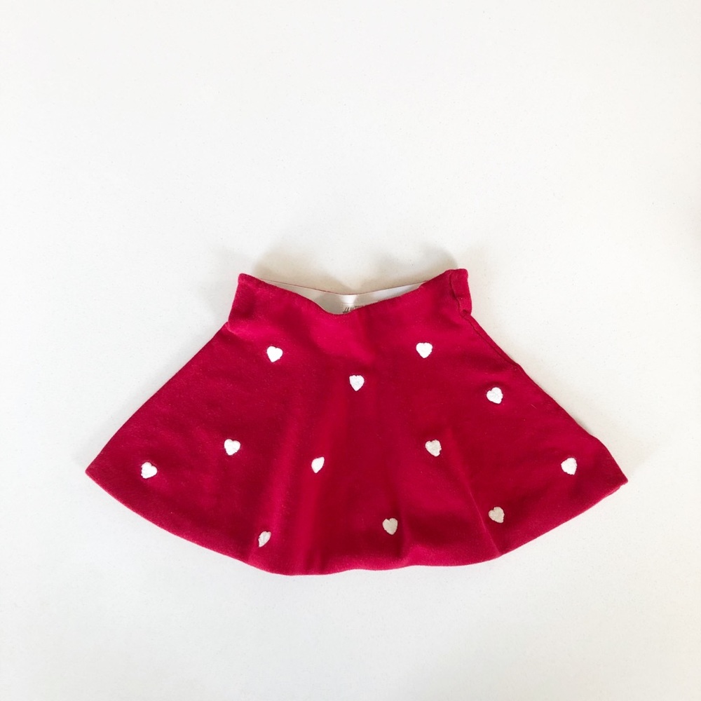 H&M Heart Circle Skirt